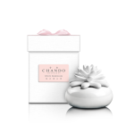 Порцеляновий аромадифузор Chando – Білий Лотос Міні - Біла кульбаба (White Lotus Mini - White Dandelion), 40 мл + рефіл у подарунок
